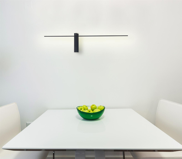 LAMPA ścienna SABRE W0283 Maxlight metalowa OPRAWA loftowa LED 10W 3000K pręt czarny