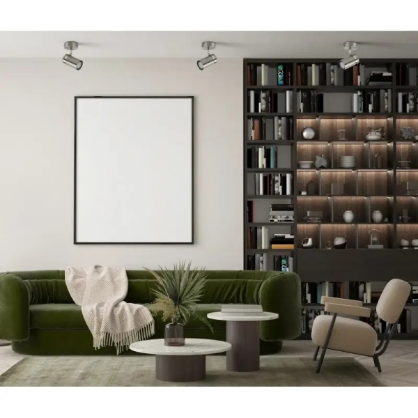 Reflektor sufitowy Palmoni SPL-2024-1 Italux regulowany nikiel chrom