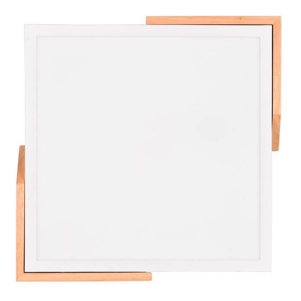 Plafon sypialniany Meta R67191131 RL Light LED 20W 3000K kwadratowy biały