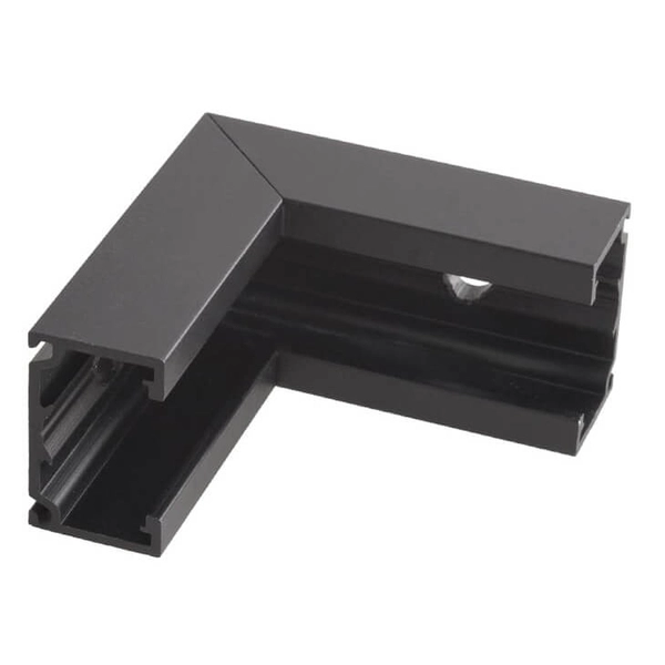 Kątownik szynowy ściana/sufit do systemu magnetycznego MAX NT0009 czarny