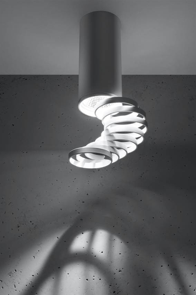 Lampa sufitowa nad stół 2282725 Candellux pierścienie białe