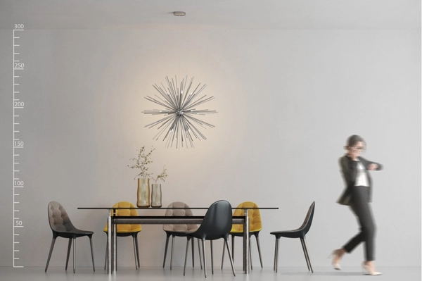 Sticks 90 CH Sirius AZ2116 Azzardo pręty do lampy wiszącej chrom