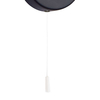 Kinkiet LAMPA ścienna FUTURO LP-17001/1WL BK Light prestige metalowa OPRAWA tuba na wysięgniku czarna