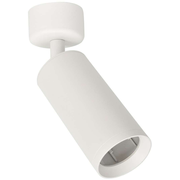 Spot LAMPA sufitowa MICA ML6087 + ML6093 Milagro metalowa OPRAWA tuba + pierścień biały chrom