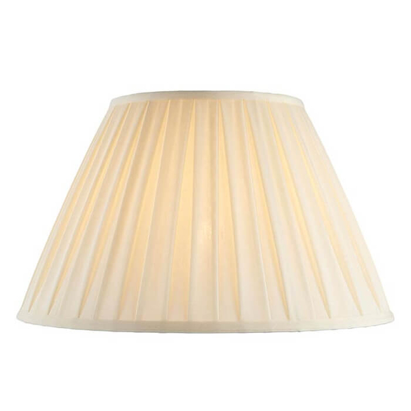 Materiałowy abażur do lampy Carla CARLA-18 46cm kremowy