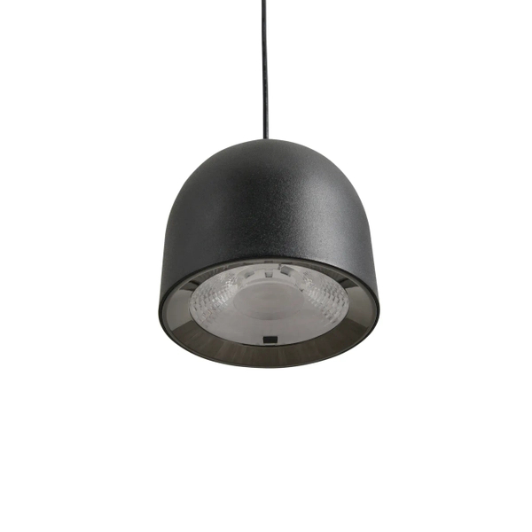 Industrialna lampa wisząca Saila PL0115-BK Yaskr LED 8W 3000K czarna
