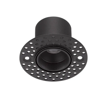Wpuszczana lampa sufitowa ONDARA czarna LE62535 1xLED 3W 3000K podtynkowa