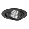 Okrągła lampa z klipsem Egina 10558 Nowodvorski LED 15W 4000K wpustowa czarna