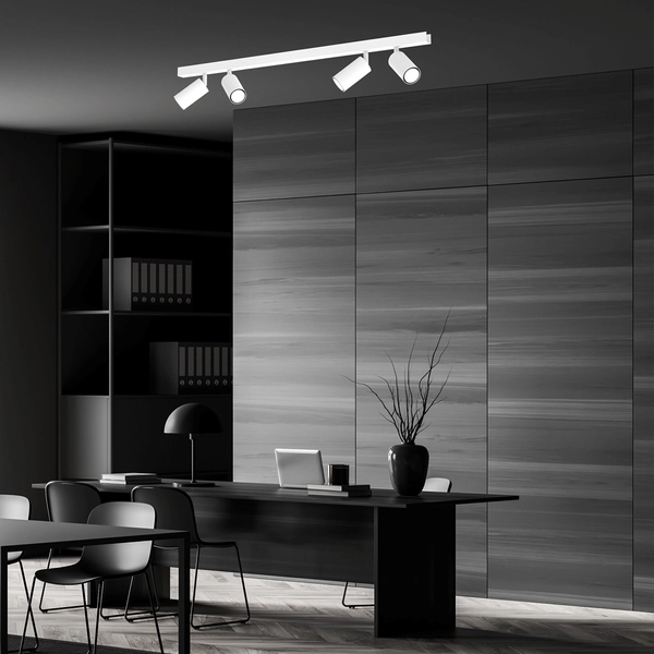 Lampa sufitowa Hudson MLP8804 nowoczesna klasyczna biała