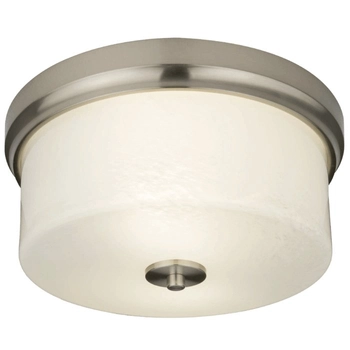 Plafon Dresden C02374BNI Cosmolight do sypialni okrągły nikiel