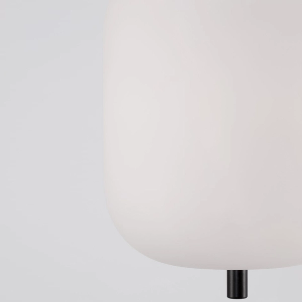 Nowoczesna lampa wisząca Marc LE42722 czarna do przedpokoju loftowy zwis