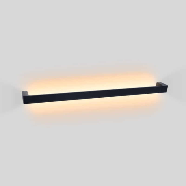 Ścienna lampa prostokąt Linea ABR-ESTO-24W Abruzzo LED 24W 3000K czarny
