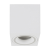 Sufitowa lampa nowoczesna Indi 04047 prostokątna do holu biała