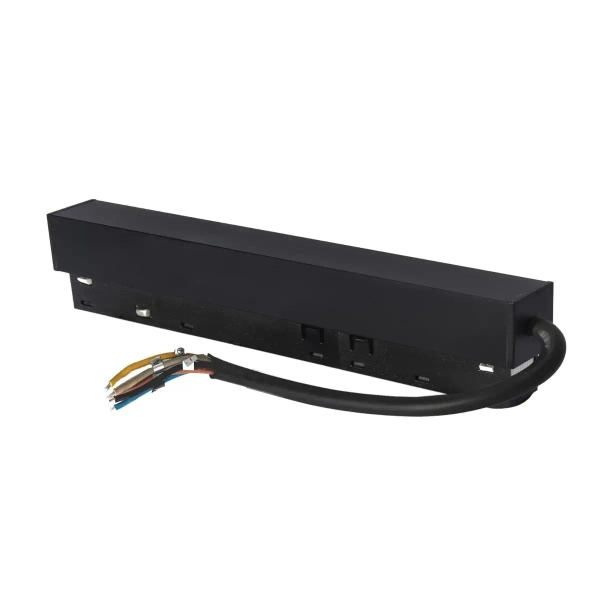 Zasilacz do szyn magnetycznych DALI 1398 200W 48V podłużny czarny