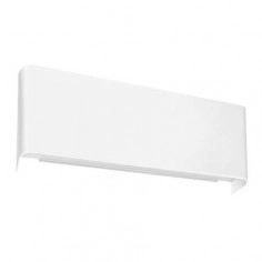 Kinkiet LAMPA ścienna ZELDA 03553 Ideus prostokątna OPRAWA metalowa LED 10W 4000K przyścienna biała