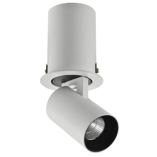 Lampa podtynkowa Luna AZ2828 LED 15W 3000K biała czarna