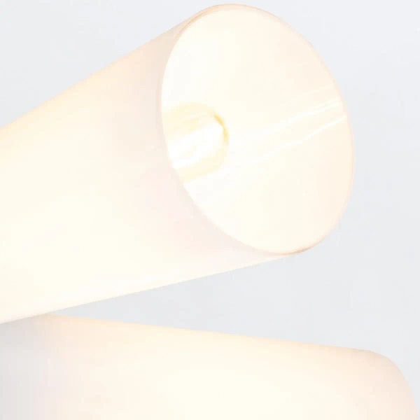 Sufitowa lampa Kristy KRISTY-4P-DG-OPA tubki szklane białe złote