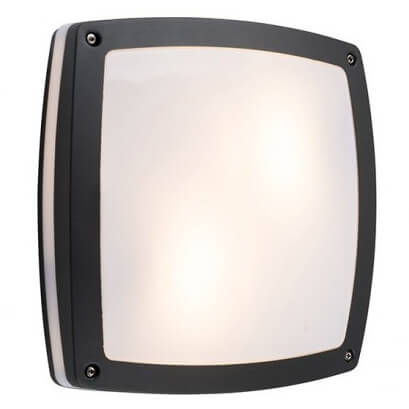 Kwadratowa lampa elewacyjna FANO AZ4372 Azzardo IP54 czarny