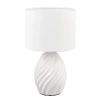 Nocna stołowa lampka Melva R51771031 ceramiczna do sypialni biały