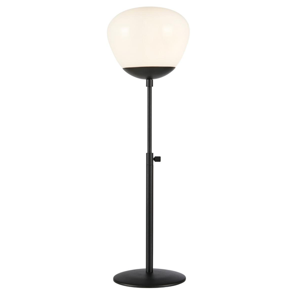 Lampka na biurko Rise 108545 Markslojd metalowa szklana czarna biała