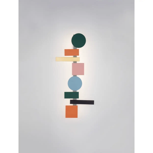 Geometryczna lampa ścienna GORZANO LE45551 LED 27W 2700-4000K kolorowa