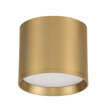 Nowoczesna tubka sufitowa RINVELA LE45503 LED 10W 3000K złota