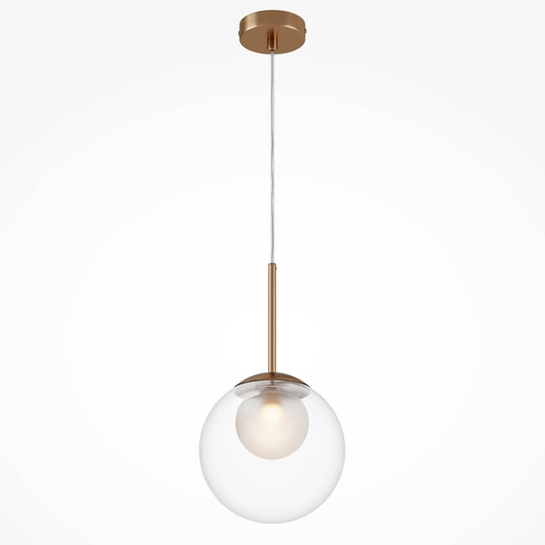 Nowoczesna lampa zwieszana Basic form MOD521PL-01G3 złoty przezroczysty