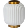 Stołowa LAMPA stojąca GOSSE 13535/24/31 Lucide plisowana LAMPKA porcelanowa biała