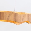 Lampa wisząca Horizon QN-HORIZON-LED-LP-100-TEAK LED 46W 3000K brązowy