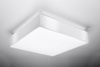Plafon LAMPA sufitowa SL.0141 kwadratowa OPRAWA natynkowa biała