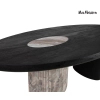 Stół jadalniany ATLANTE MM001501100400 marmur drewno mango 240x120cm