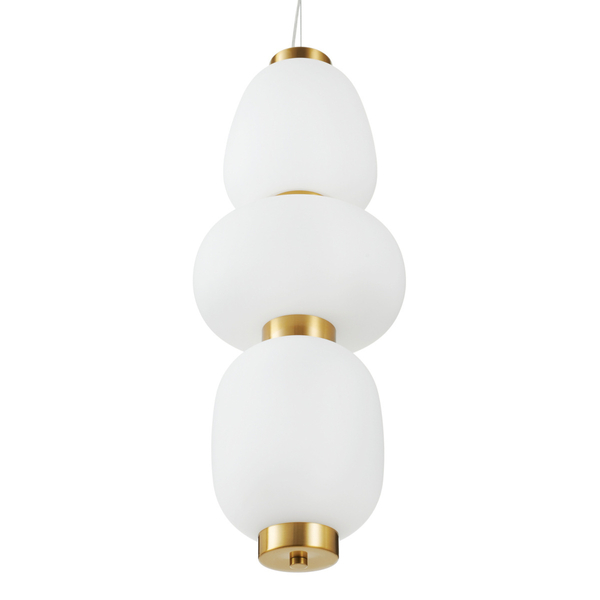Zwieszana lampa BRILLA ST-CP241210-3L złota LED 69W 3000K złoty biały