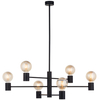 Sufitowa LAMPA loftowa RADIUS 7932 Nowodvorski wiszące salonowe sticks czarne