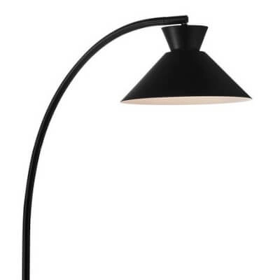 Salonowa lampa podłogowa DIAL 2213394003 do czytania czarny