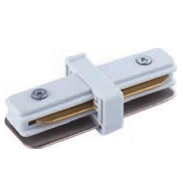 Wewnętrzny I-ŁĄCZNIK szynoprzewodu PROFILE STRAIGHT CONNECTOR 9454 Nowodvorski do 1-fazowej szyny natynkowej 230V biały