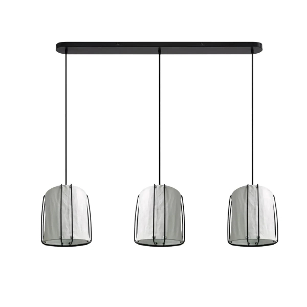 Potrójna lampa wisząca Cardine 2312443001 papier nad stół biały