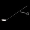 Lampa ścienna Fad MOD070WL-L6B3K LED 12W 3000K regulowana czarna