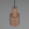 Lampa wisząca ELIOR DL165319400 Trio z regulacją walec brązowy