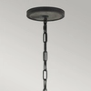 Wisząca lampa drewniana Allier FE-ALLIER-4P-WW Feiss do sypialni czarna