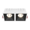 Wpustowa lampa Alfa DL043-02-15W3K-SQ-WB LED 30W 3000K biały czarny