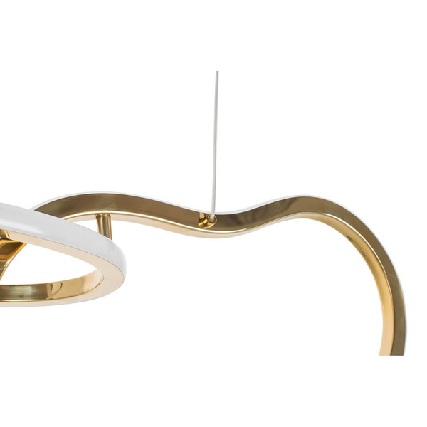 Nowoczesna lampa wisząca Jazz MSE1501100203 Moosee LED 36W 3000K złota