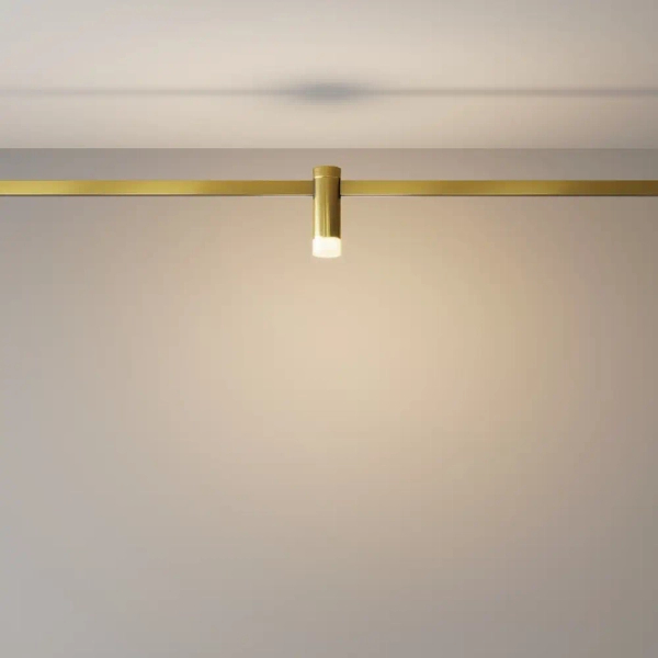 Magnetyczna lampa modułowa Skim TR145-1-3W2.7K-W-BS-DE LED 3W 2700K mosiądz