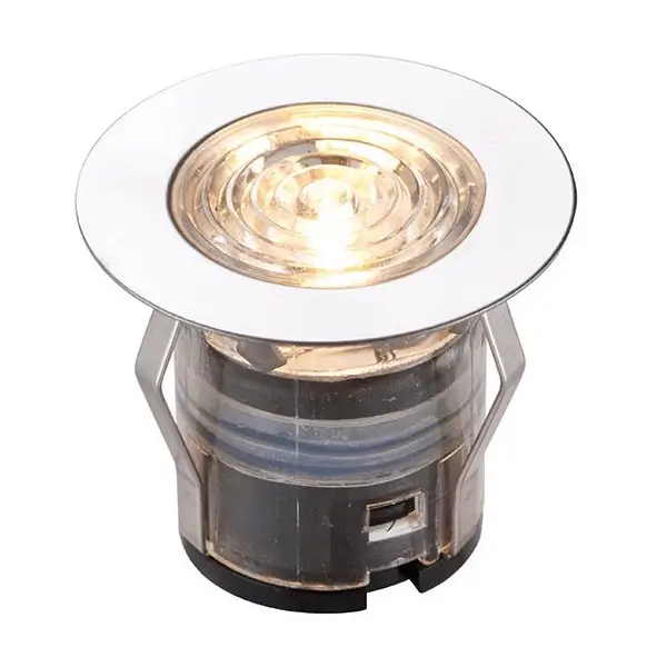 Ogrodowe oczko wpuszczane IKON 94431 LED 0,75W 3000-4000K IP67 srebrne