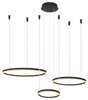 Wisząca lampa Halo AZ4972 LED 120W 3000-6000K z pilotem czarna