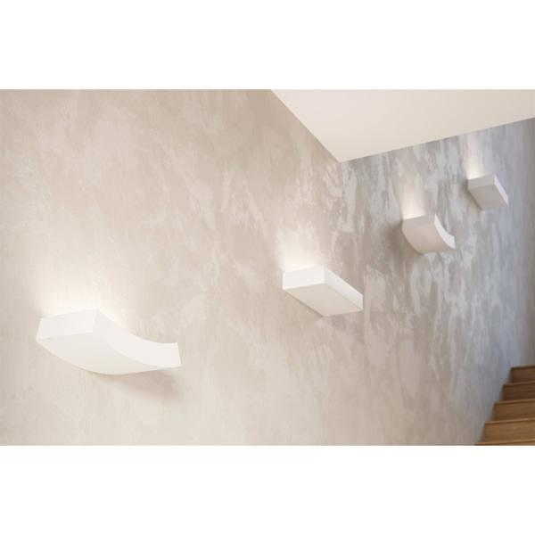 Ceramiczny kinkiet biały SL.0837 lampa ścienna do przedpokoju