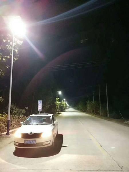 Solarny zestaw LS40CW+FA1M+SO4M Greenie LED 40W panel bateria 5500-6500K IP65 srebrny