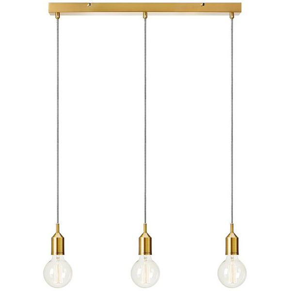 Wisząca lampa BRONX 108097 Markslojd metalowa loftowe oprawki mosiądz