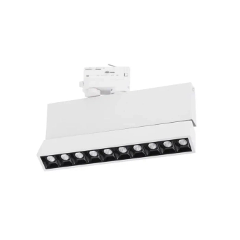 Sufitowa lampa do systemu 3-fazowego MALAK LE-52015 biała 1xLED 15W 3000K szynowa