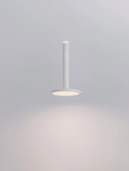 Ledowa lampa wisząca ESQUEL LE42737 11W 3000K do pokoju oprawa biała