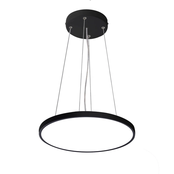 Lampa wisząca okrąg Alata PND-72836-300R-24W-BL Italux LED 24W 2800-6000K czarny